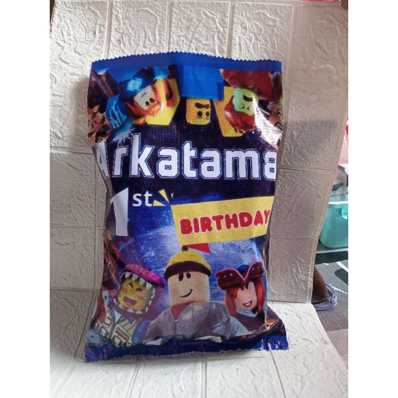

Snack pouch ultah per 5pcs