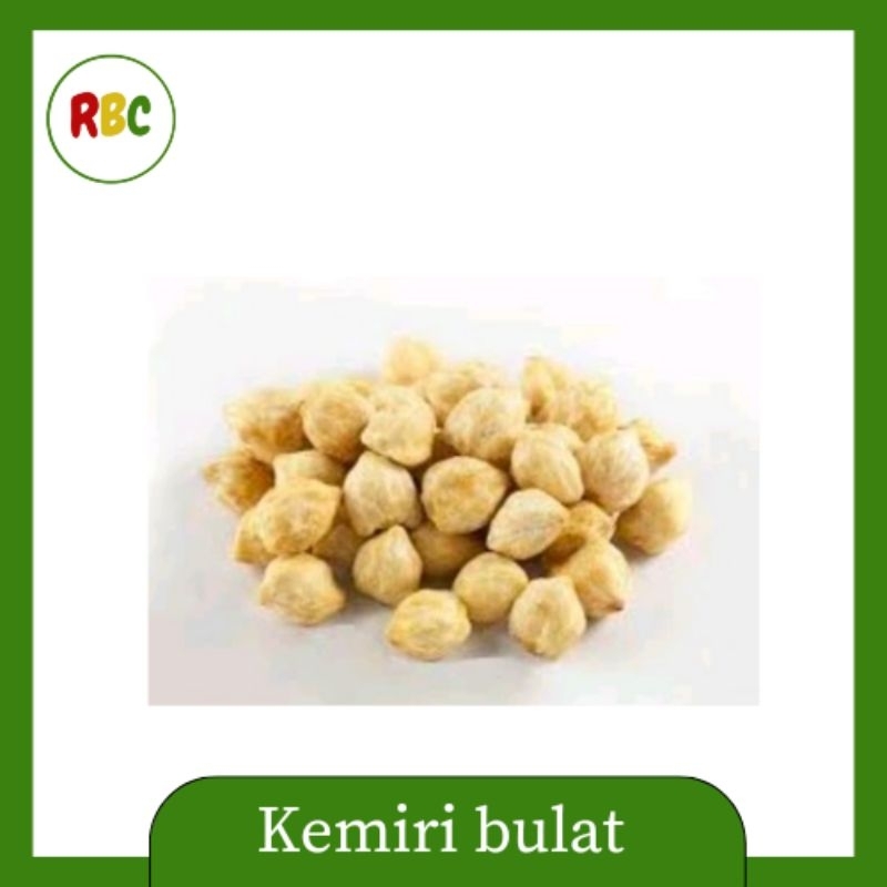 

Kemiri bulat utuh 250-1000 gram