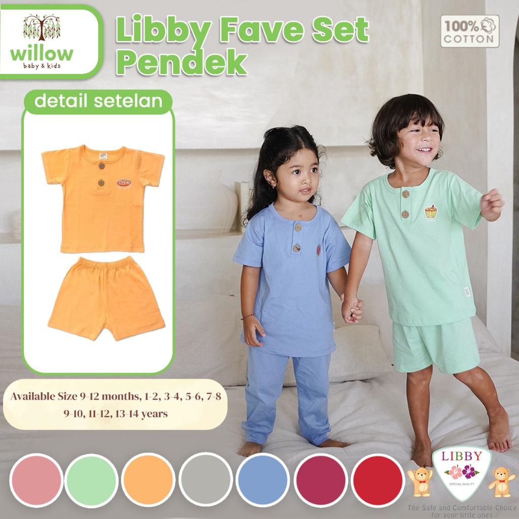 Baju Setelan Anak - Libby Fave Set Pendek