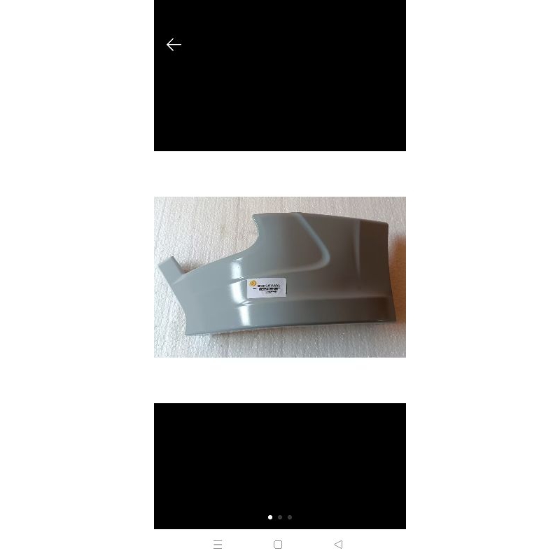 Bodikit Spoiler Bumper depan Innova Luxury 2014 Original Set