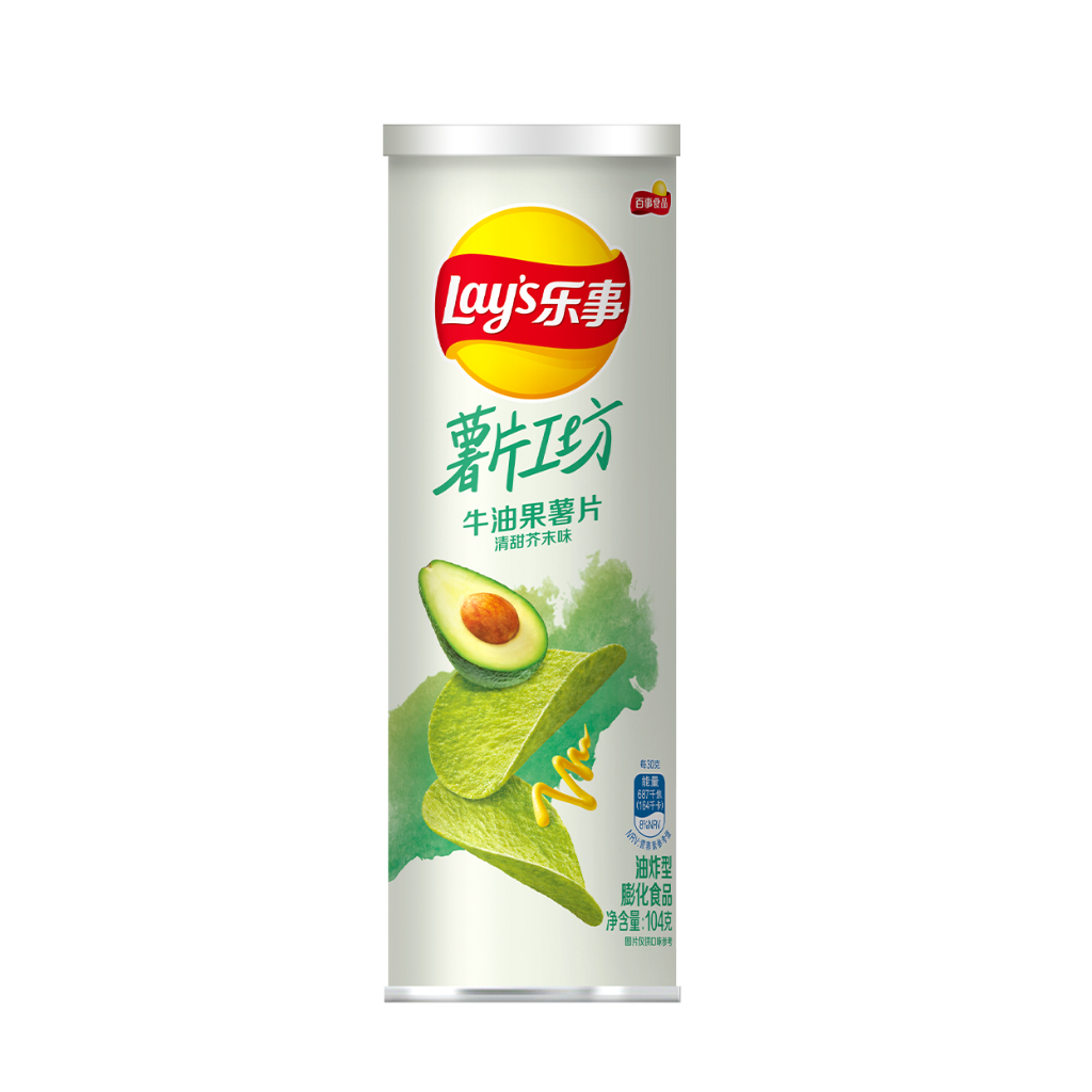 

LAY'S AVOCADO POTATO CHIPS 104G