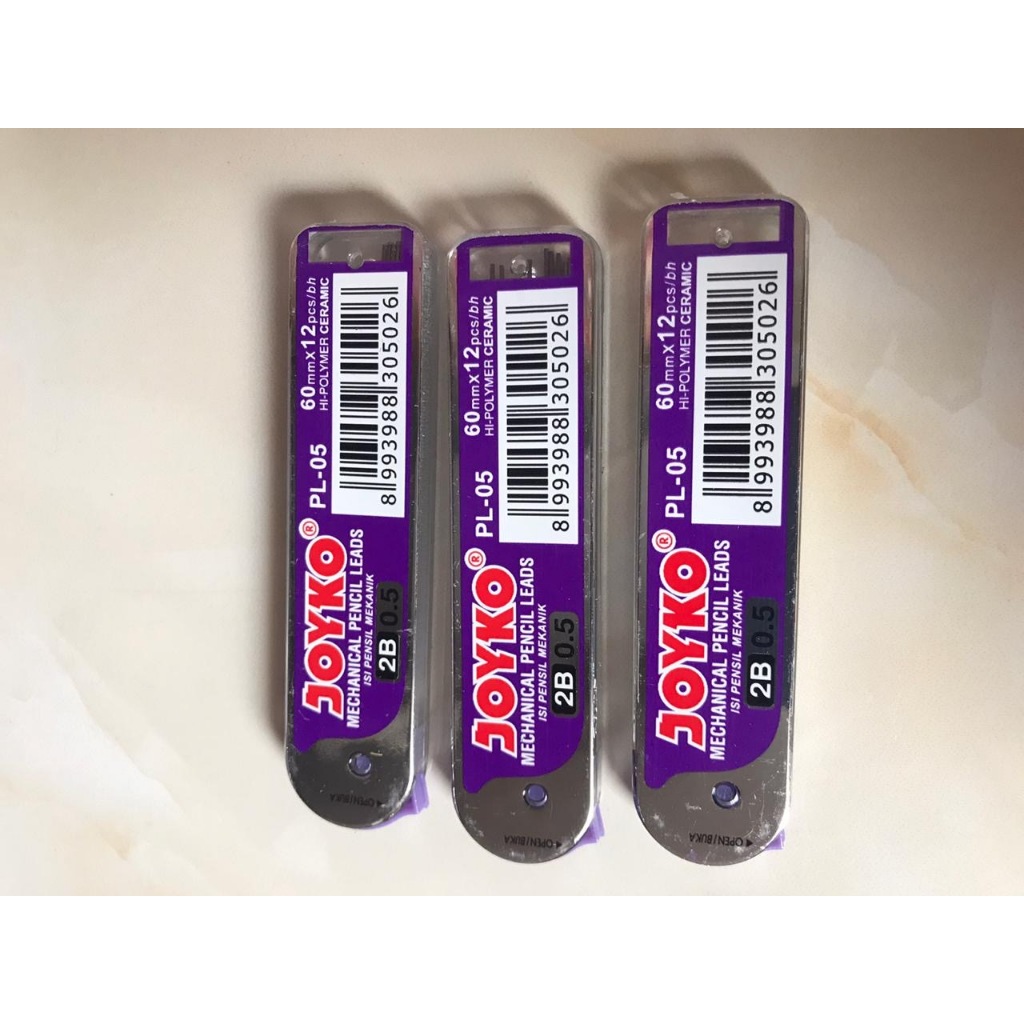 

Isi Pensil Mekanik 2B 0.5mm / 0.7mm Joyko