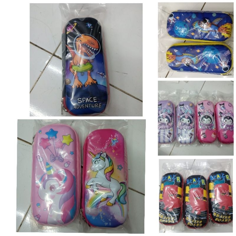 

Tempat Pinsil Emboss Karakter Kecil