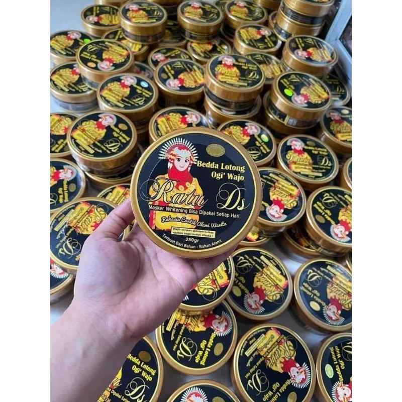 Lulur Bedda Lotong Ogi' Wajo/ lulur bedda Lotong ratu DS original BPOM