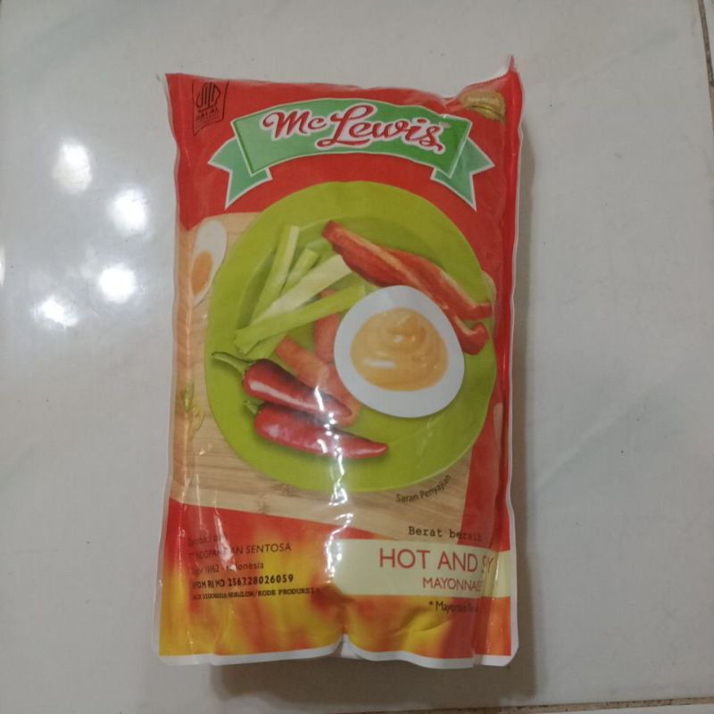 

MC lewis hot and spicy 1kg mayonnaise