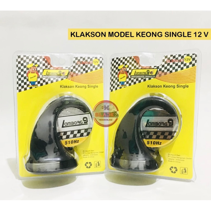 TERLARIS  Klakson Motor Model Single Keong 12 V All Motor Bebek Matic klakson keong Vario Beat Scoop