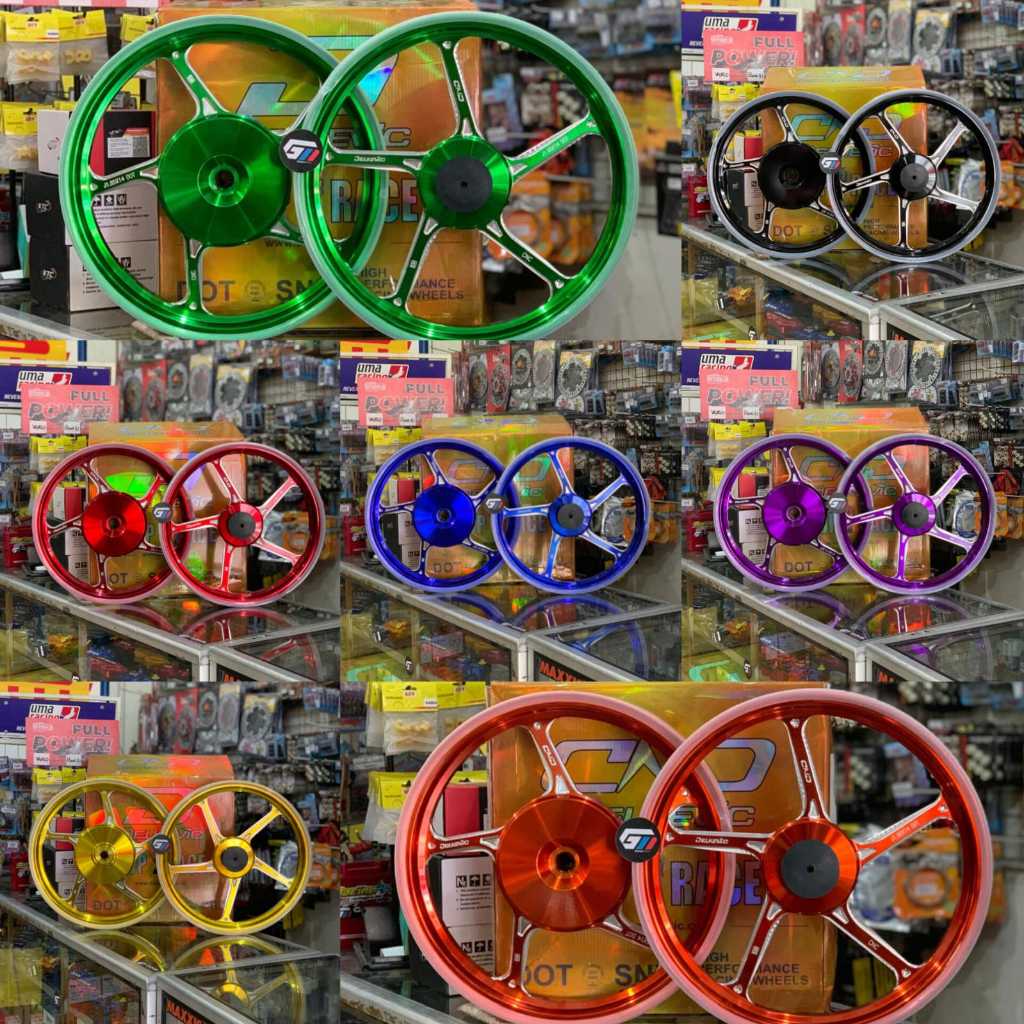 VELG PELAK RACING DELKEVIC VARIO 110 SCOOPY OLD/NEW / BEAT OLD/NEW VARIO 120/150 MIO MIO M3PALANG 5 