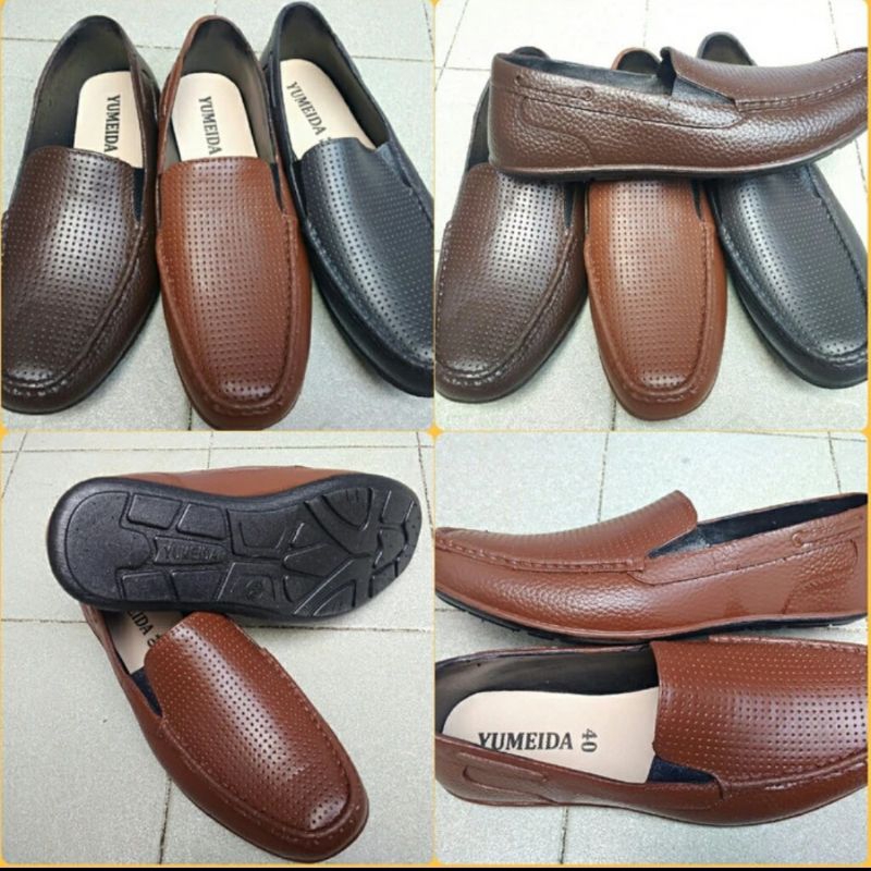 Sepatu Karet Pria Yumeida 9083/Sepatu Pantofe Pria Yumeida 39-44
