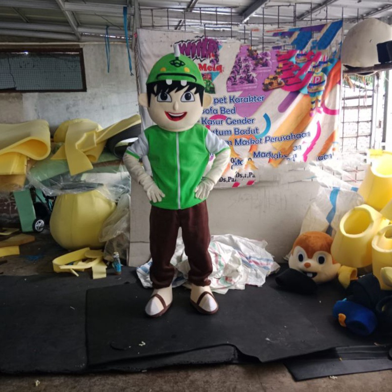 KODE F89U Kostum badut Boboiboy dewasa