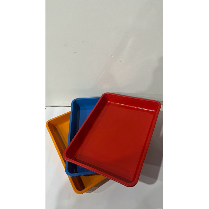 Nampan plastik/Baki plastik segi 4