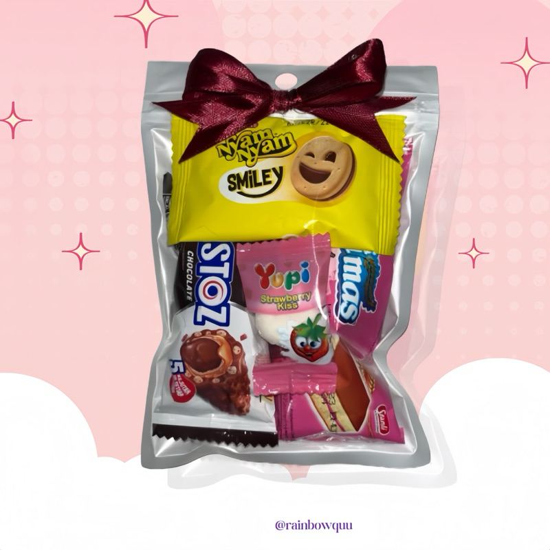 

gift snack|gift snack mini|paket snack termurah|hadiah kado kekinian|snack ulang tahun anak|snack ultah