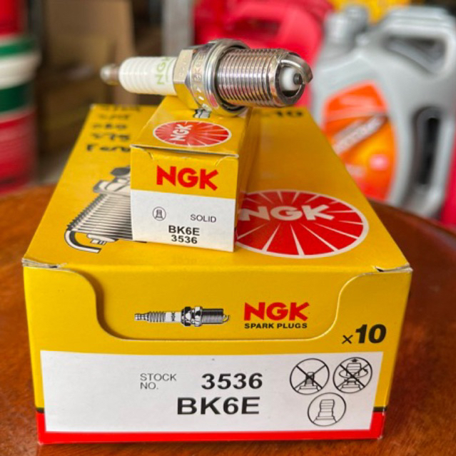 Busi Mobil NGK BK6E Spark Plug Zebra Espass