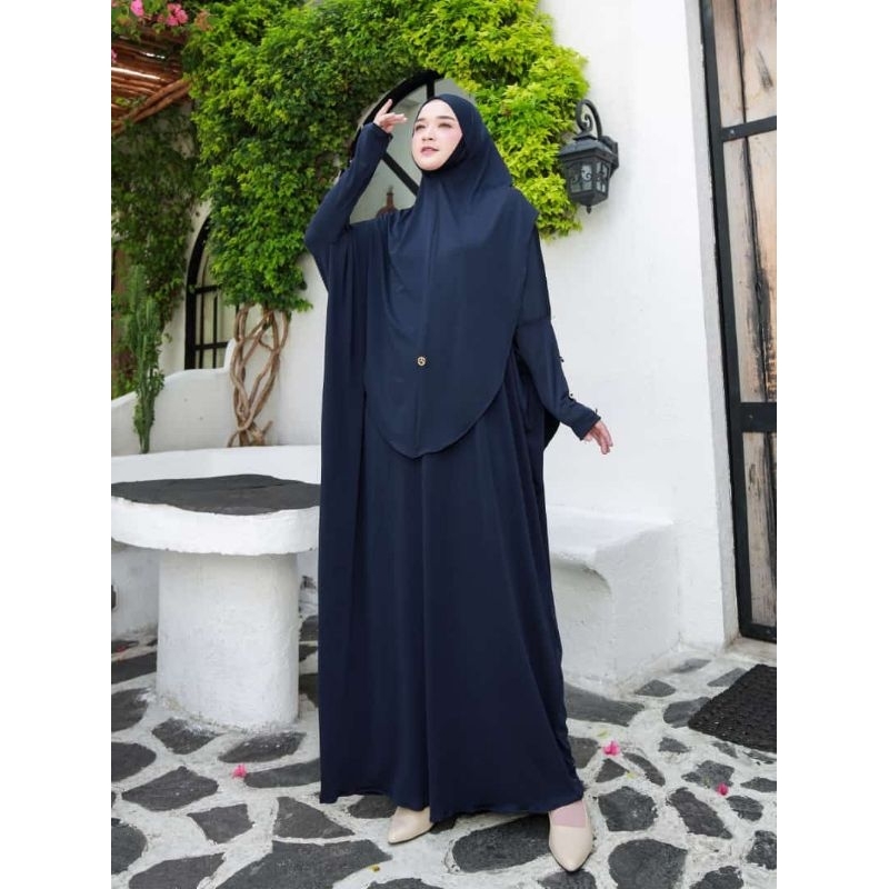Amira Set Bergo Original Avrilia Hijab / Gamis Cantik / Gamis Kekinian / Gamis Mewah