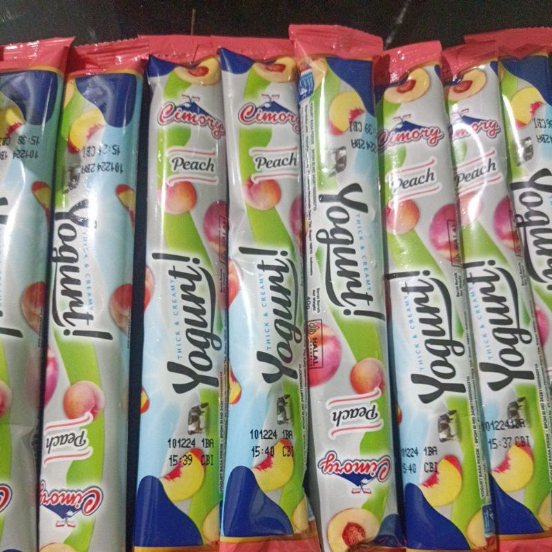 

Cimory yogurt stick peach squeeze mini 40gr 1 karton isi 100pcs