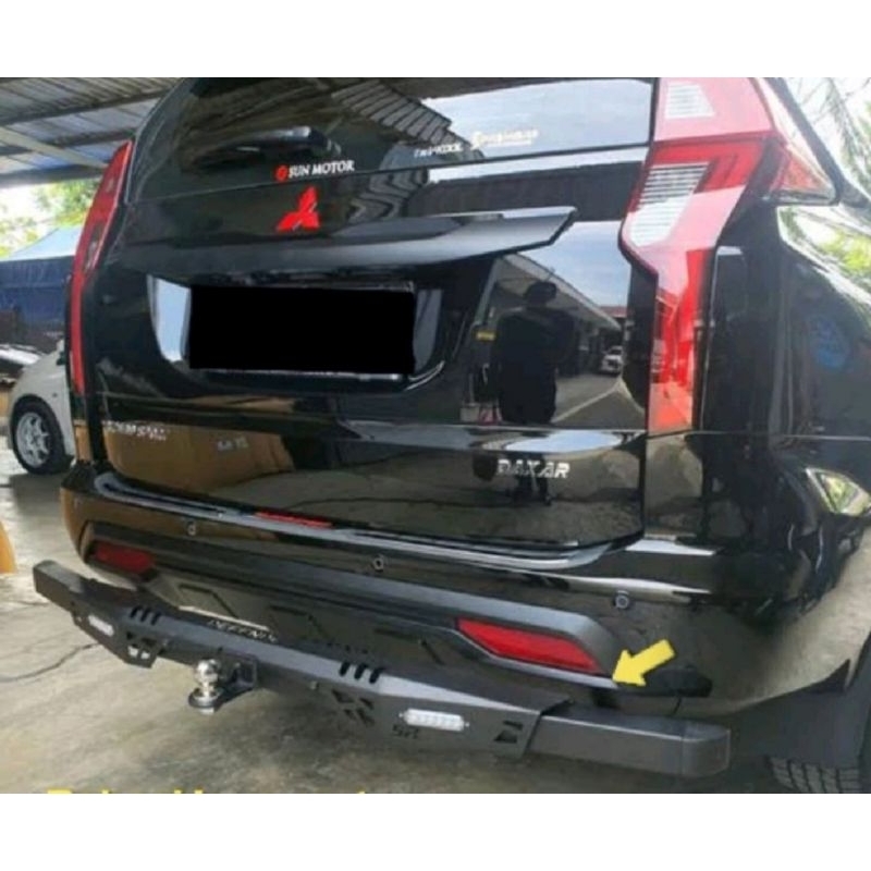 PROMO BEMPER BELAKANG DEFENDER mobil PAJERO - FORTUNER