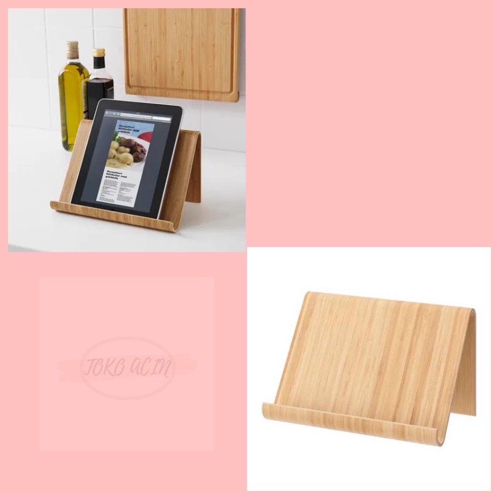 EKSKLUSIF VIVALLA STAND TABLET BAMBU STAND HP KAYU TABLET STAND