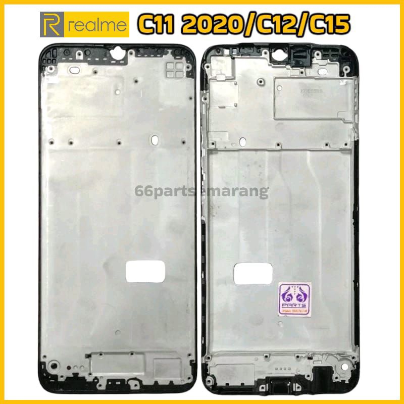 Bazzel Frame Dudukan Lcd Realme C11 2020 / C12 / C15 RMX2185 Copotan Cabutan