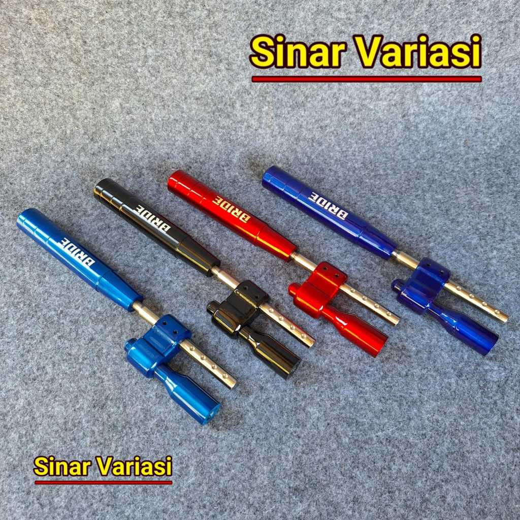 Shift Knob Ekstender Mobil Set Tuas Persneling Burn Tip warna Alumunium tuas kepala knop knob + tian
