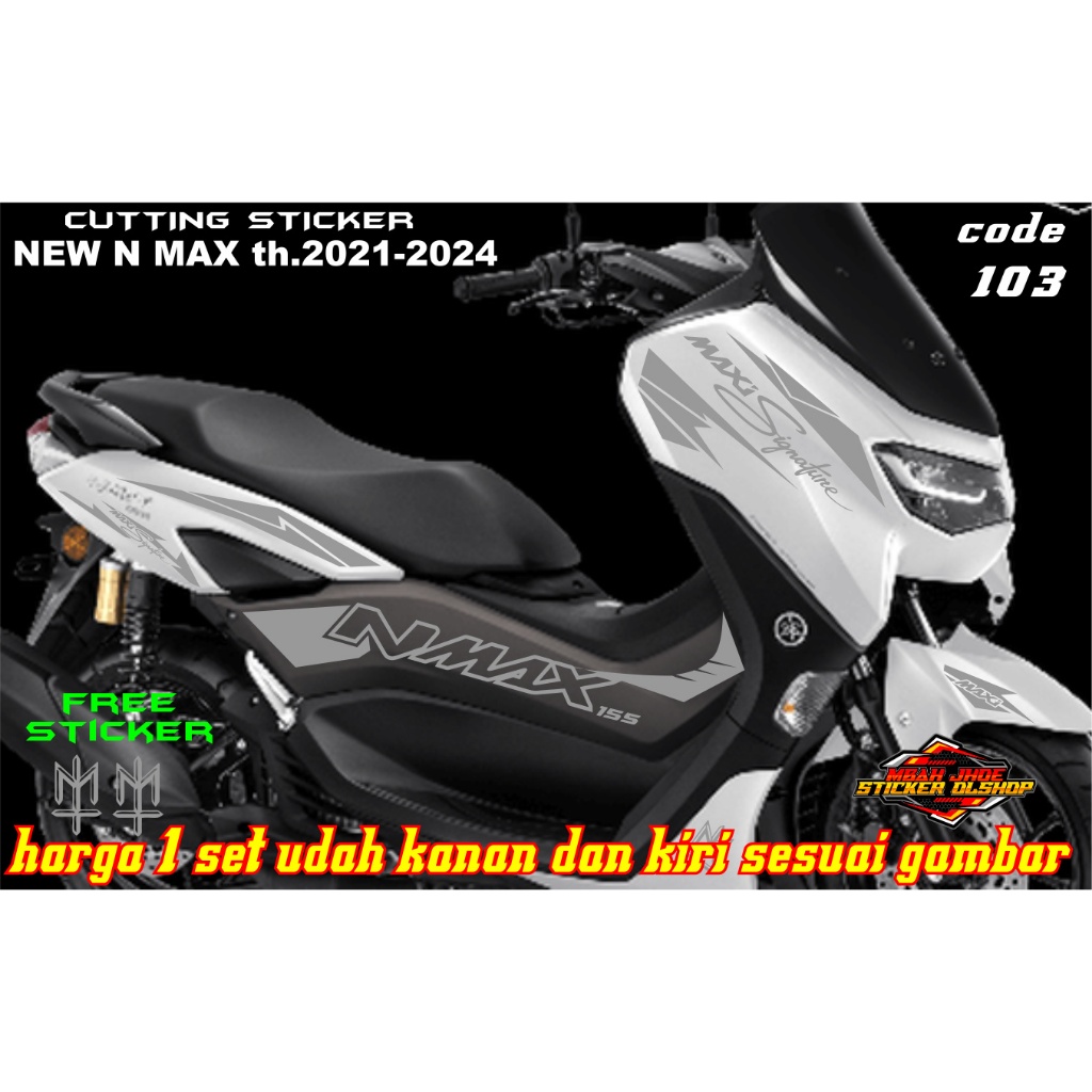 CUTTING STRIPING NMAX NEW STRIPING VARIASI NMAX NEW LIS VARIASI ALL NMAX TERBARU STIKER NMAX NEW 202