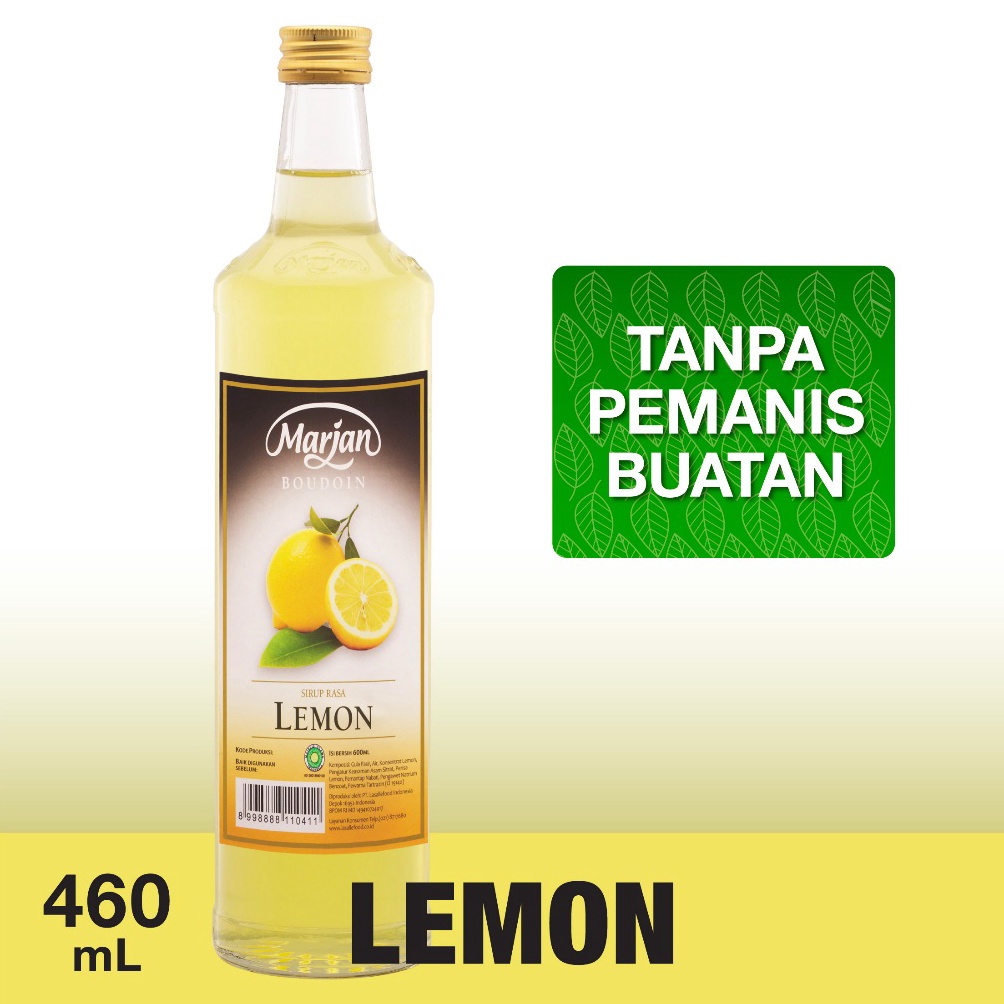 

Termurah Marjan Boudoin Syrup Lemon 46ml