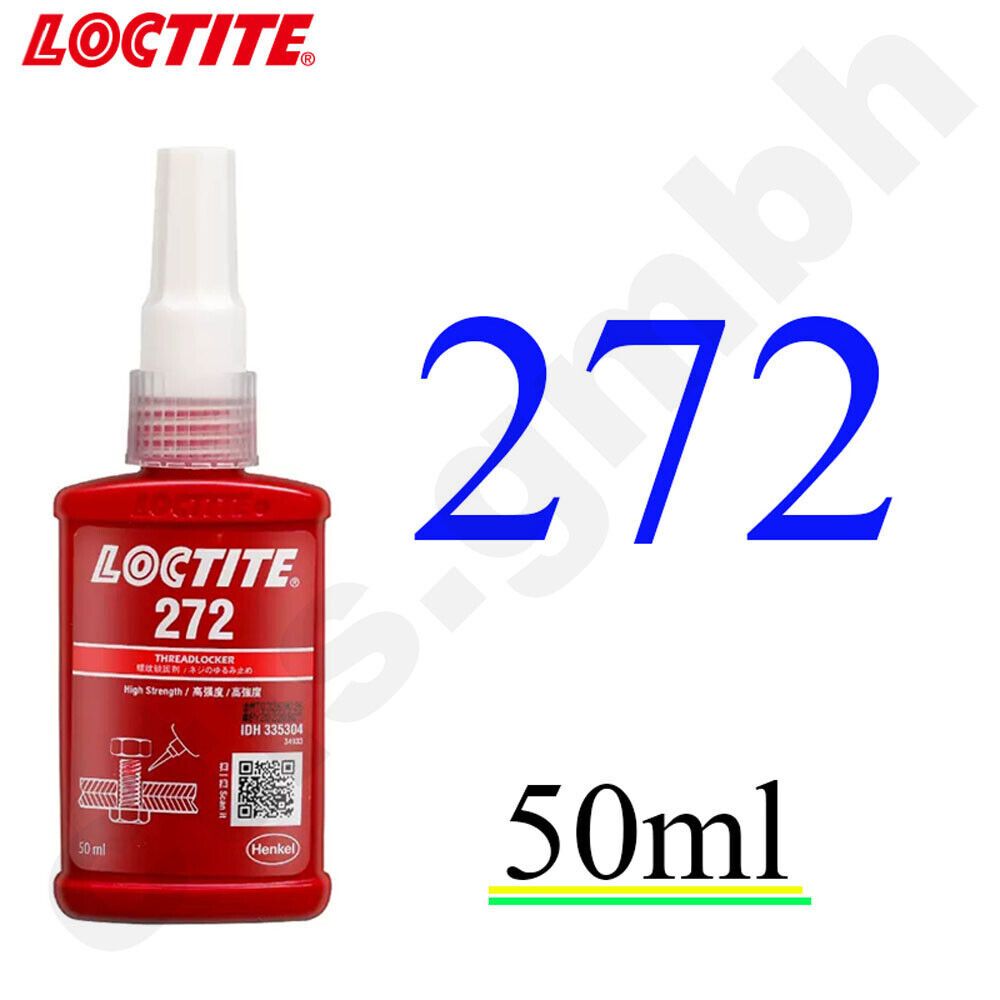 

LOCTITE 272 50ML GARANSI ORIGINAL - LEM MATERIAL LOCTITE 272 50 ML