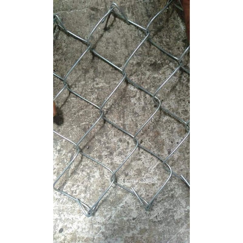 Kawat Harmonika Galvanis 2mm (Bwg 14) Kotak/Lubang  5cm x5cm