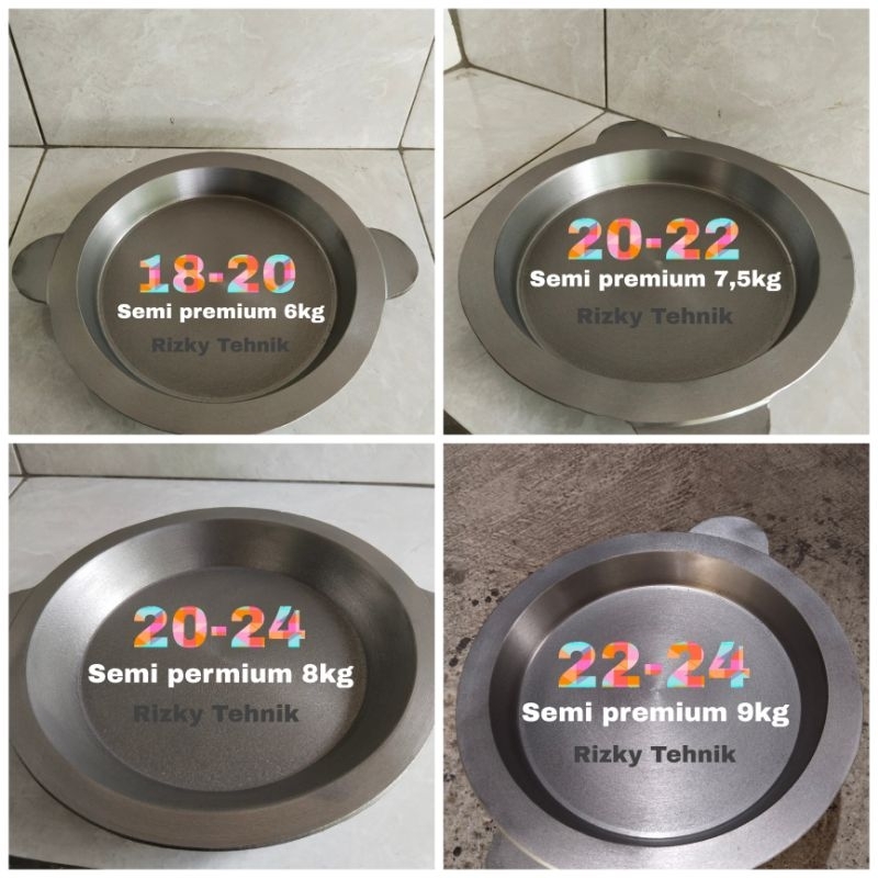 Loyang martabak manis semi premium (FREE TUTUP) baja murni anti lengket