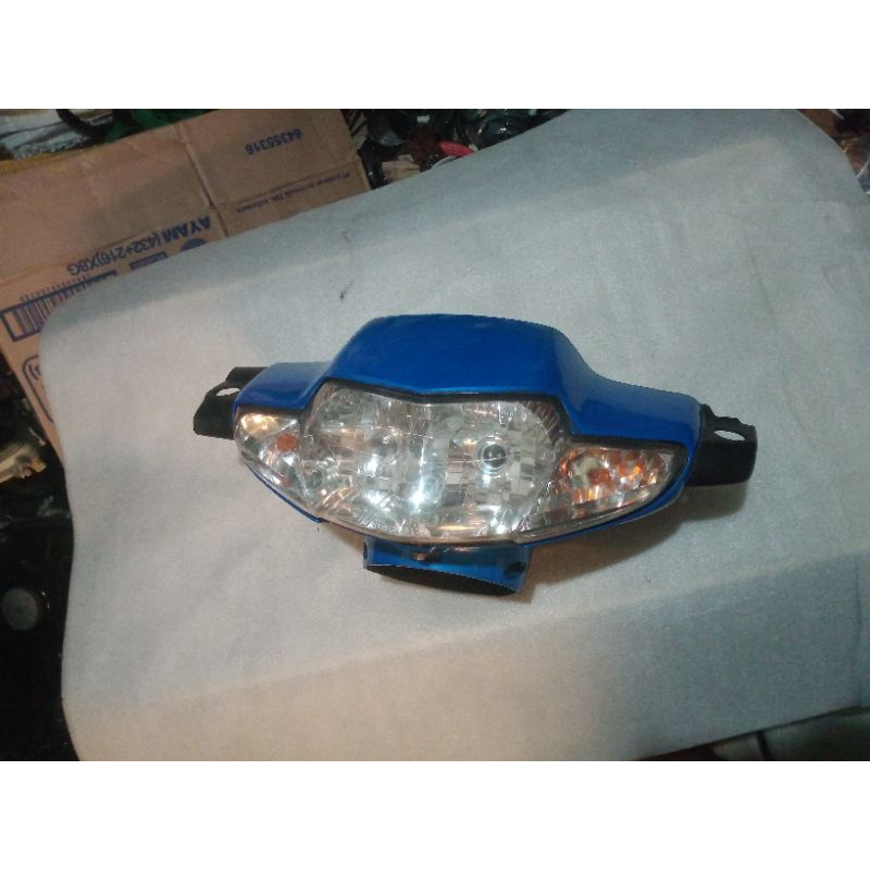 Cover Batok Reflektor Lampu Depan Supra Fit Old Original Batok Stang Stir Supra Fit Lama Termurah La