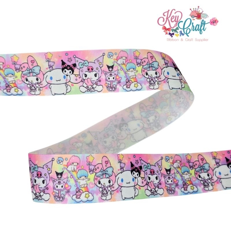 

Pita Grossgrain motif Sanrio kuromi 01