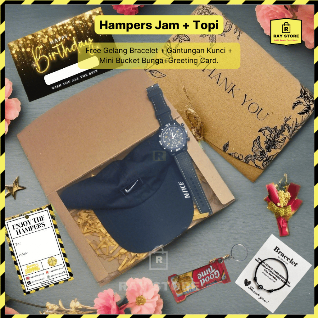 

Raystore - Hampers Premium untuk Momen Spesialmu (Ulang Tahun, Wisuda, Valentine, Lebaran) TERLARIS