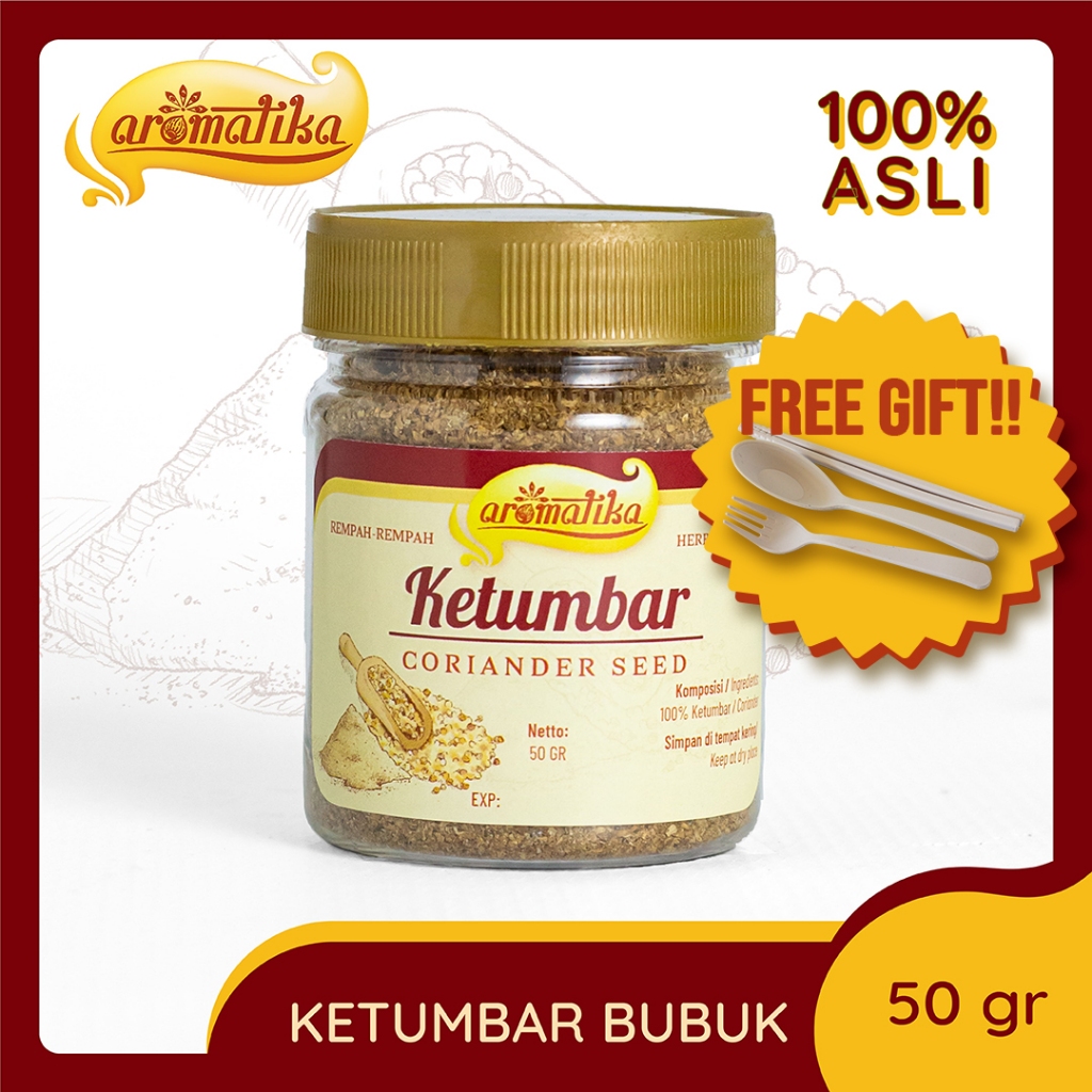 

[Gratis Alat makan Cantik] Ketumbar Bubuk Aromatika (100% asli): Bubuk Ketumbar Wangi dan Gurih untuk Masakan Nikmat dan kaya Rempah