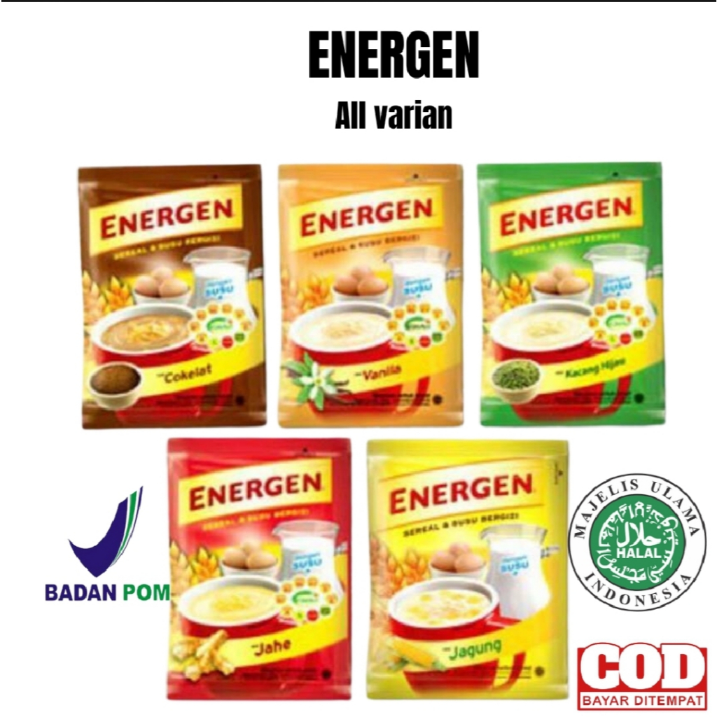 

Energen all Varian eceran per renceng 32Gr @10pcs