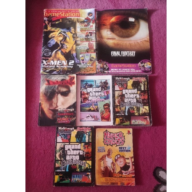 Buku Walktrough Dan Majalah GameStation