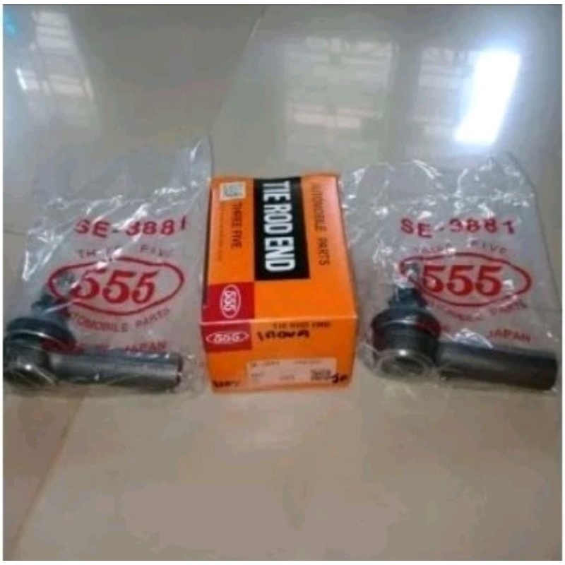 tie rod innova / reborn merk 555 LISENSI tie rod pendek innova / INNOVA REBORN guli stir innova guli