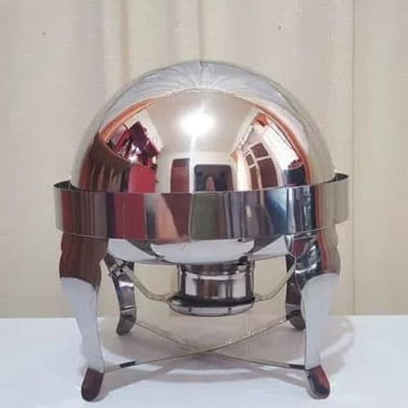 MASPION Roll Top Prasmanan Wadah Saji Stainless Steel 26 Cm SS-P100 New