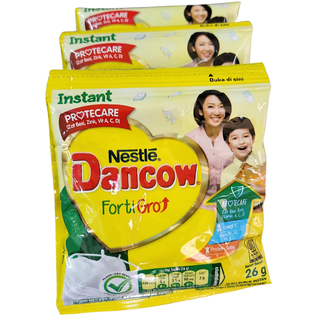 

Nestle DANCOW FortiGro 25 gram Susu Bubuk Instan Usia Sekolah Sachet