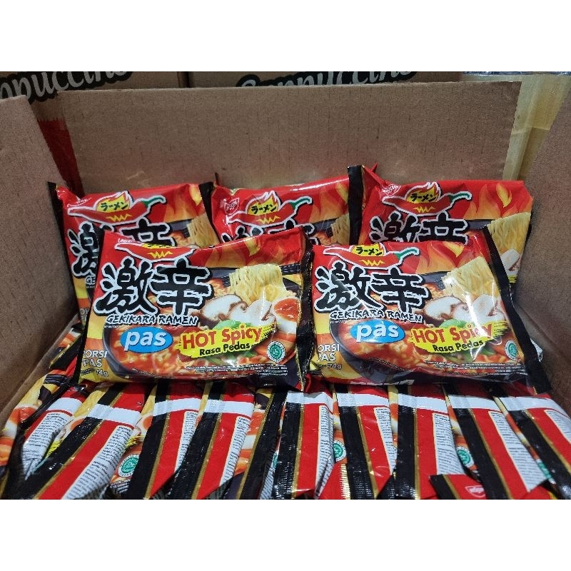 

Nissin Gekikara Ramen Hot Spicy / Rasa Pedas ( satu dus isi 30 bungkus )