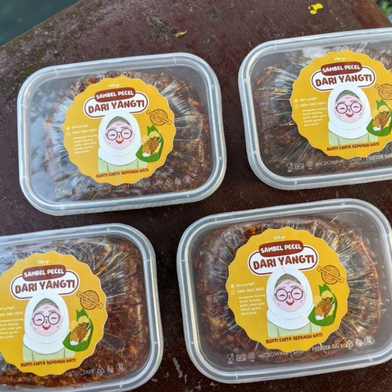 

[HARGA PROMO] Sambel Pecel Dari Yangti 250 gr