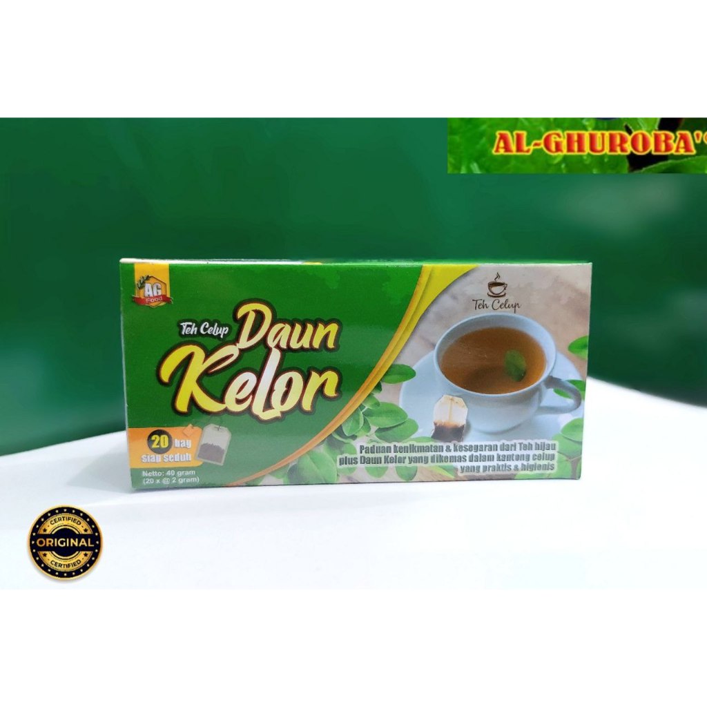 

Teh Celup Daun Kelor Herbal Al-Ghuroba Isi 20 Kantong