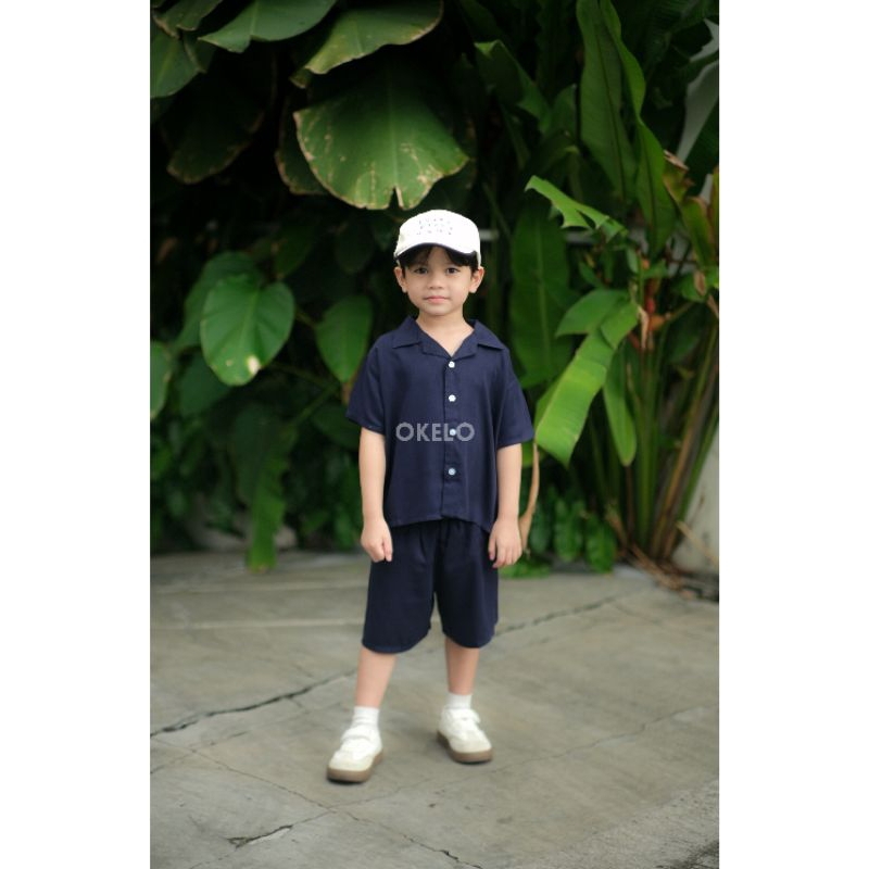 Oneset Anak/ Setelan Rayon Anak Polos / Baju Tidur Anak Polos /Baju Anak Murah