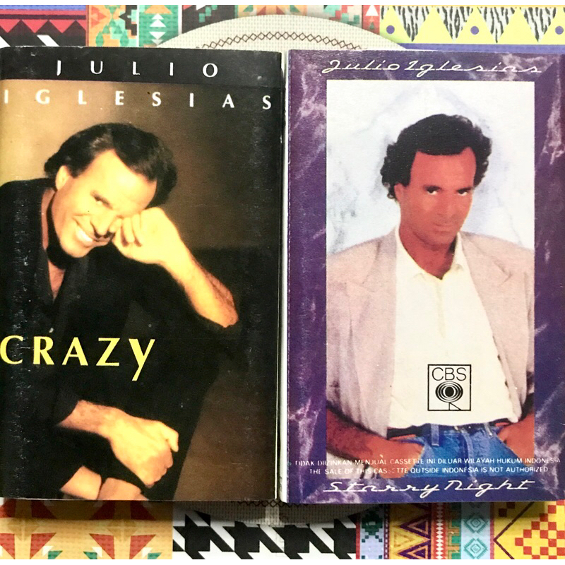 KASET PITA JULIO IGLESIAS SEPAKET