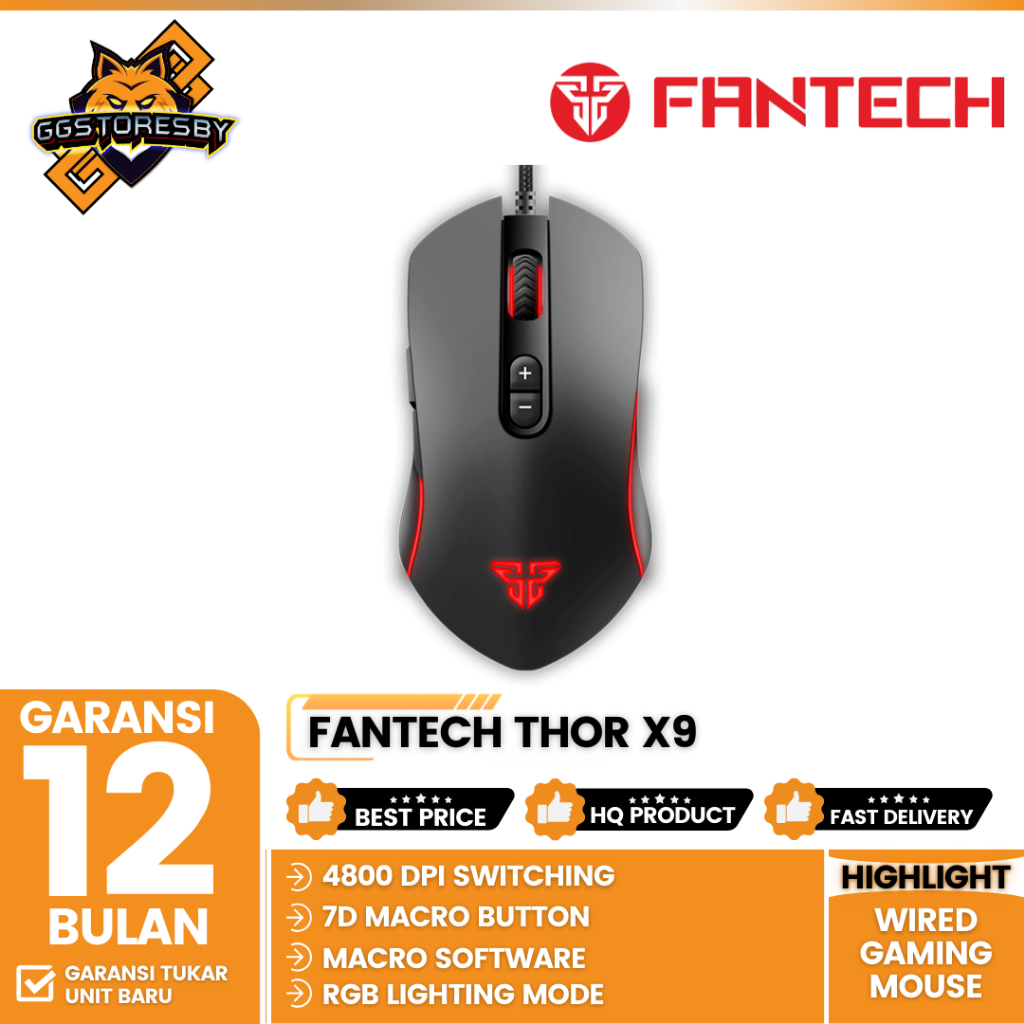 Fantech Thor X9 Gaming Mouse