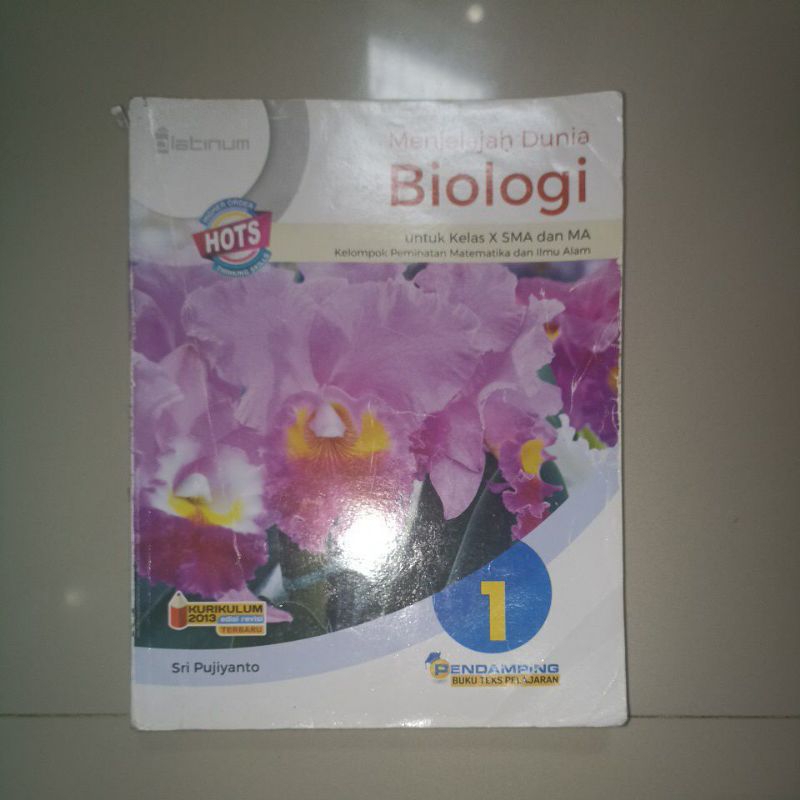 BUKU KELAS BIOLOGI 10 PLATINUM ORI MURAH