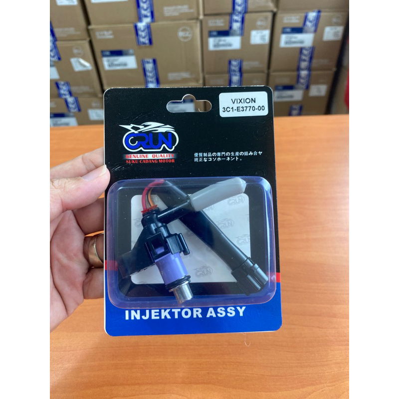 Murah (Crun) Injector Assy Vixion Old 3C1-E3770-00 6 Hole / Injektor Komplit Vixion Lama 2007-2012 /