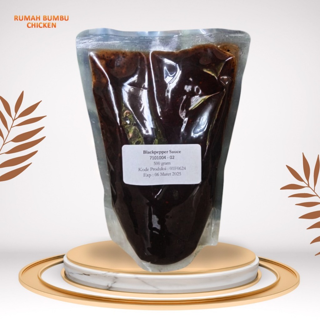 

Blackpepper Sauce - Saus Lada Hitam 500 gram/pack