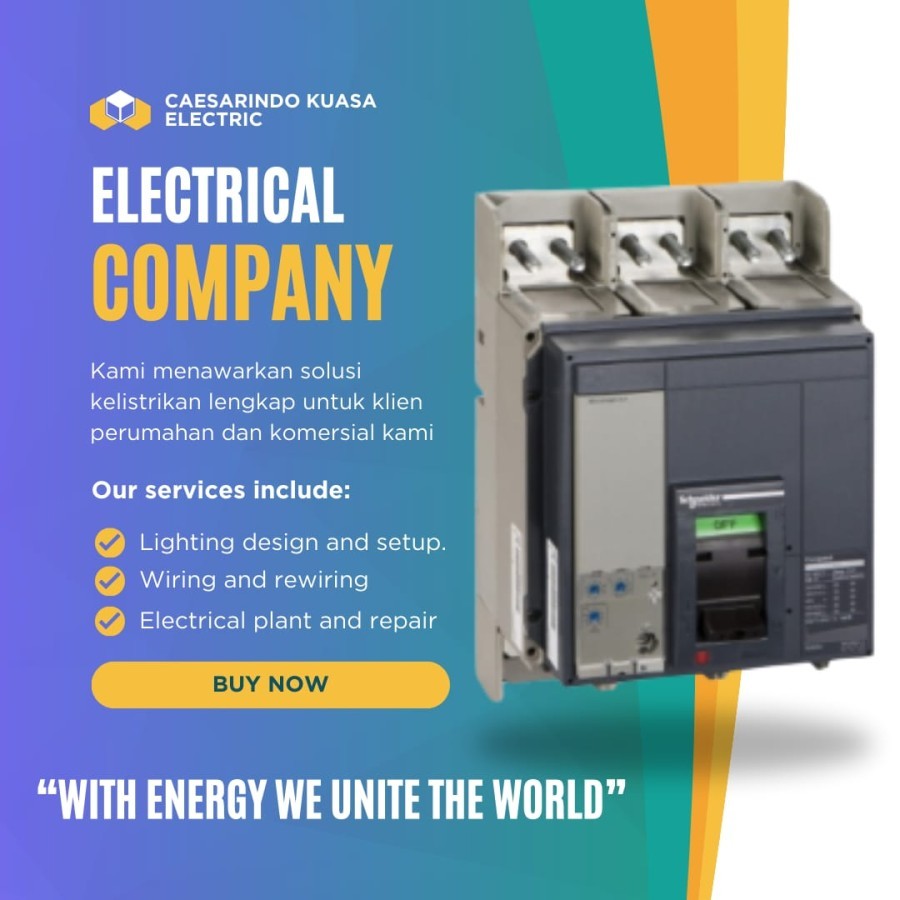 MCCB 1250A SCHNEIDER NS1250N 50KA 3P 33478 1250AMPER 1250AMPERE 3PHASE