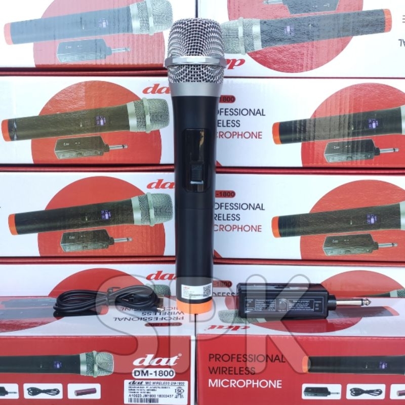 Mic Wireless DAT DM 1800 Original