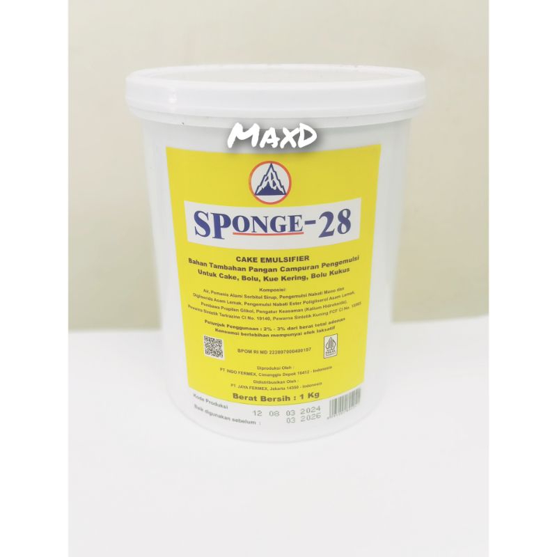

Sponge -28 SP 1Kg 1 Pcs