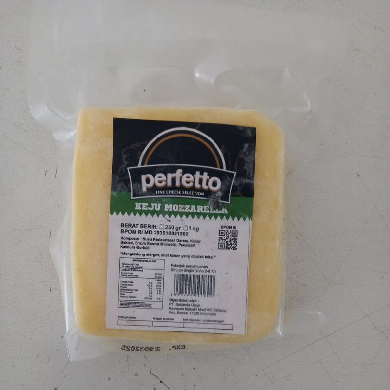 

Mozarella Perfetto enak dan berkualitas premium