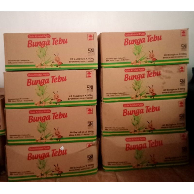 

Gula Bunga tebu 500gr 1 dus / 1 karton isi 40 bungkus. Gula Bunga tebu murah